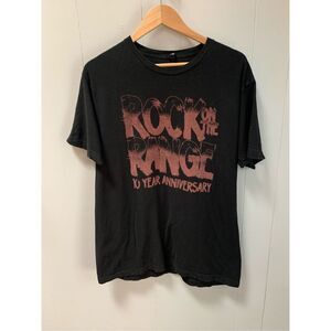 Rock On The Range Music Festival concert (10 Year Anniversary) 2016 Shirt Large